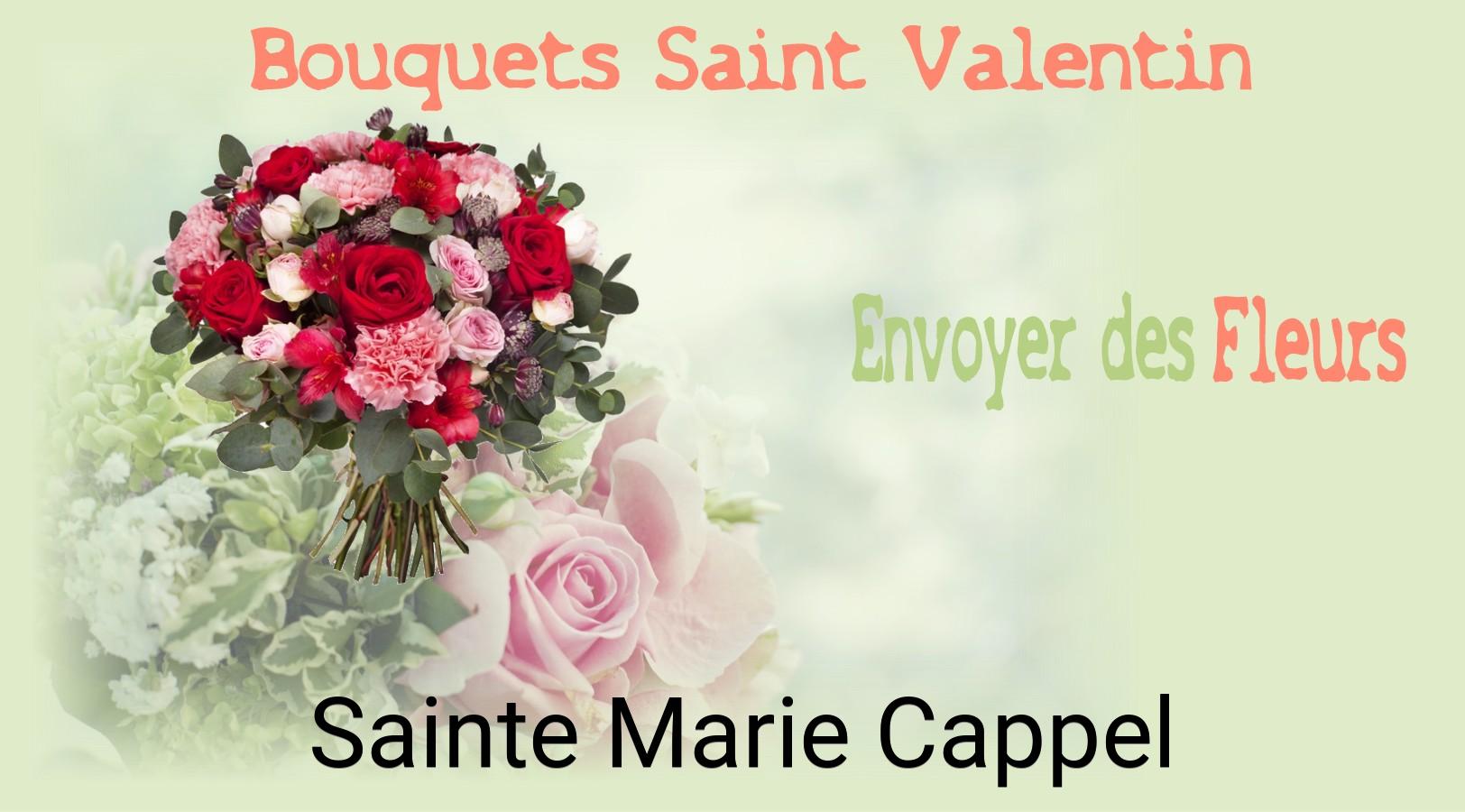 Roses de Saint-Valentin livrées à Sainte-Marie-Cappel